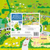 Livre et puzzle à la ferme