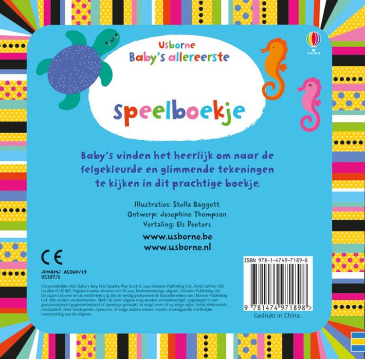 Le tout premier livre de jeux de paillettes de bébé