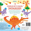 Tamponner avec vos doigts - dinosaures