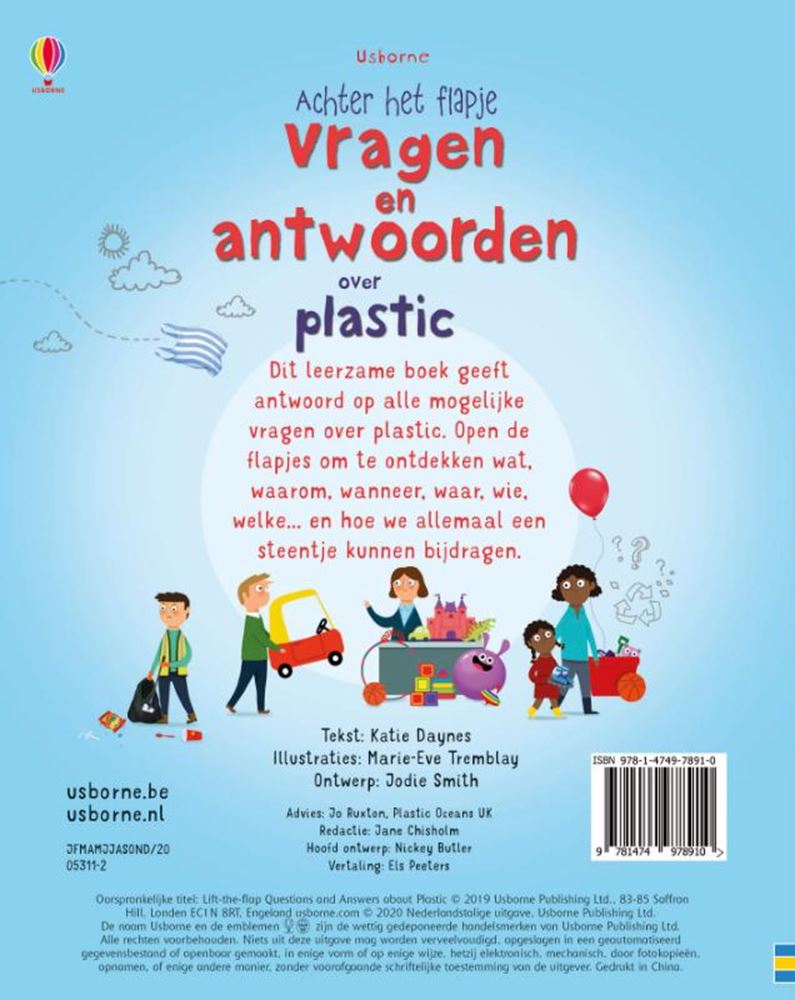 Questions et réponses sur le plastique. 4+