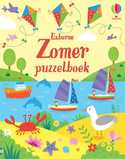 NL - livre de puzzles d'été Usborne. 6+