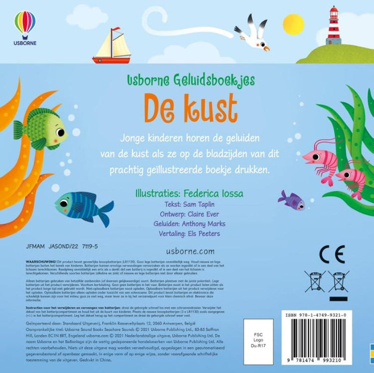 Livre sonore la côte. 1+
