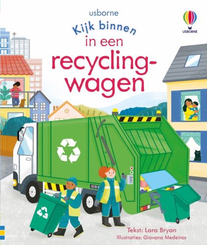 Regardez à l’intérieur d’un camion de recyclage. 3+