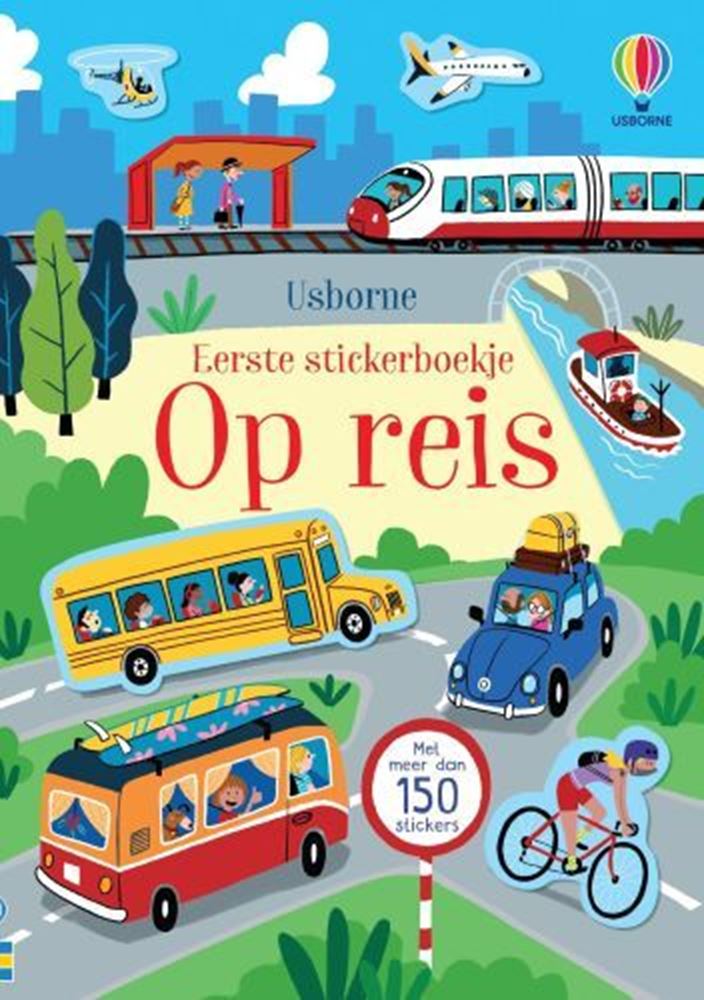 Premier livre d'autocollants, en voyage. 3+