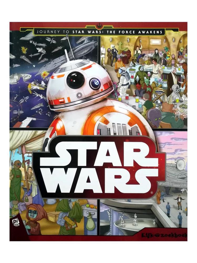 Rechercher et trouver un livre, Star Wars un voyage. 4+