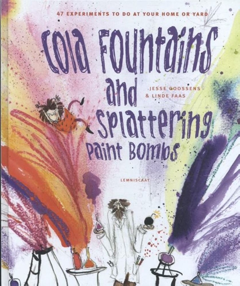 Fontaines de cola et bombes de peinture éclaboussantes