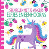 Tamponner avec vos doigts - elfes et licornes