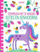 Tamponner avec vos doigts - elfes et licornes