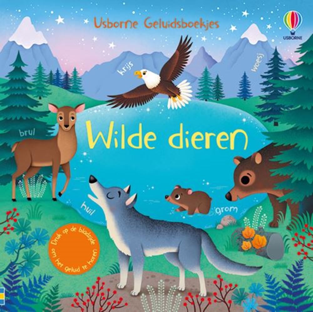 Livre sonore : animaux sauvages. 1+