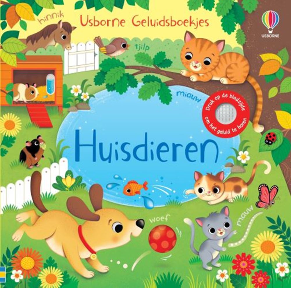 Livre sonore : animaux de compagnie. 3+