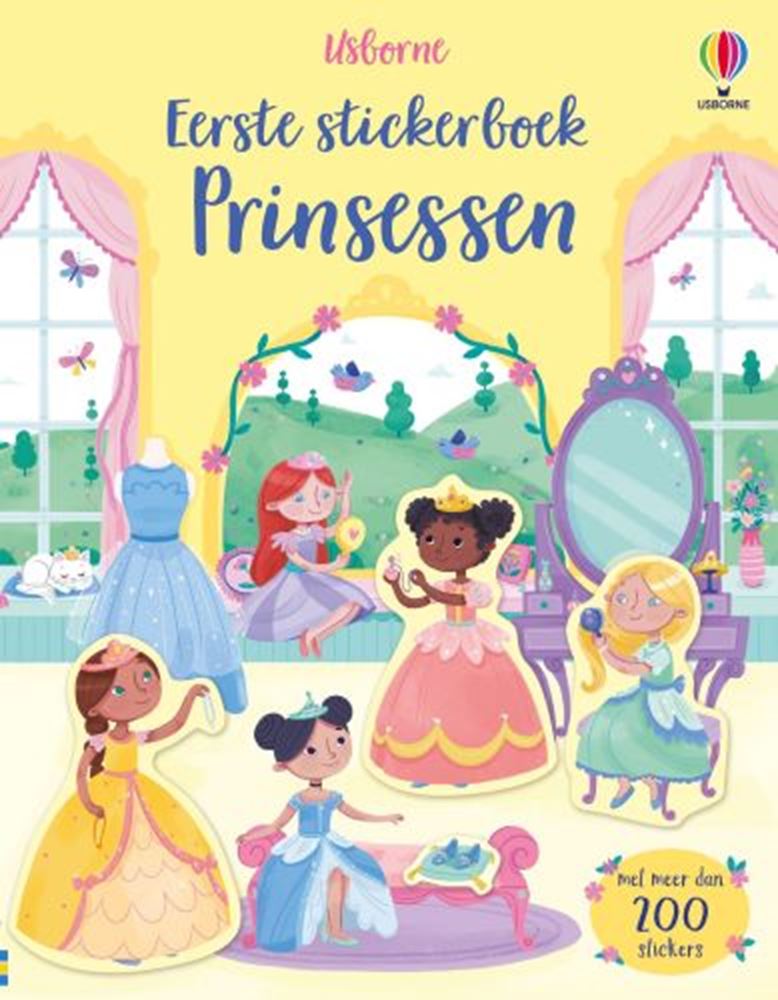 Premier livre d'autocollants : les princesses. 3+