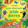 Premier livre d'autocollants : les animaux sauvages. 4+