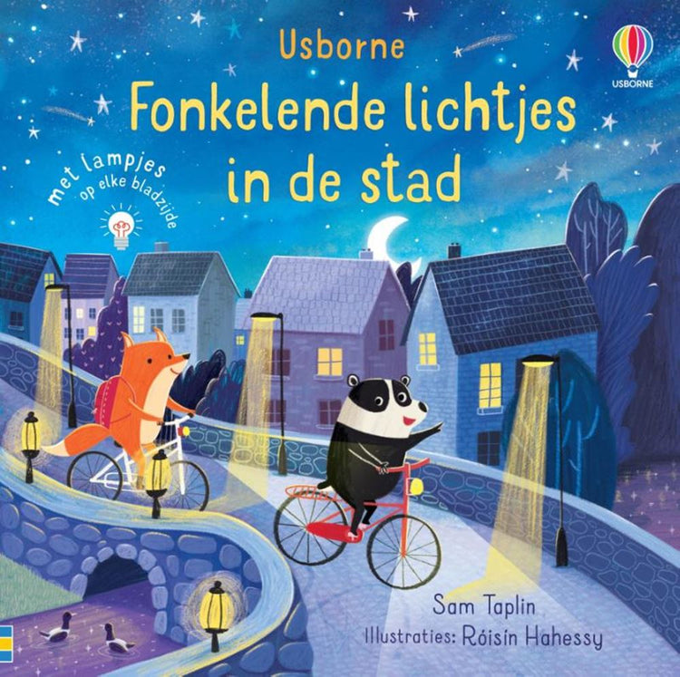 Lumières scintillantes dans la ville. 1+