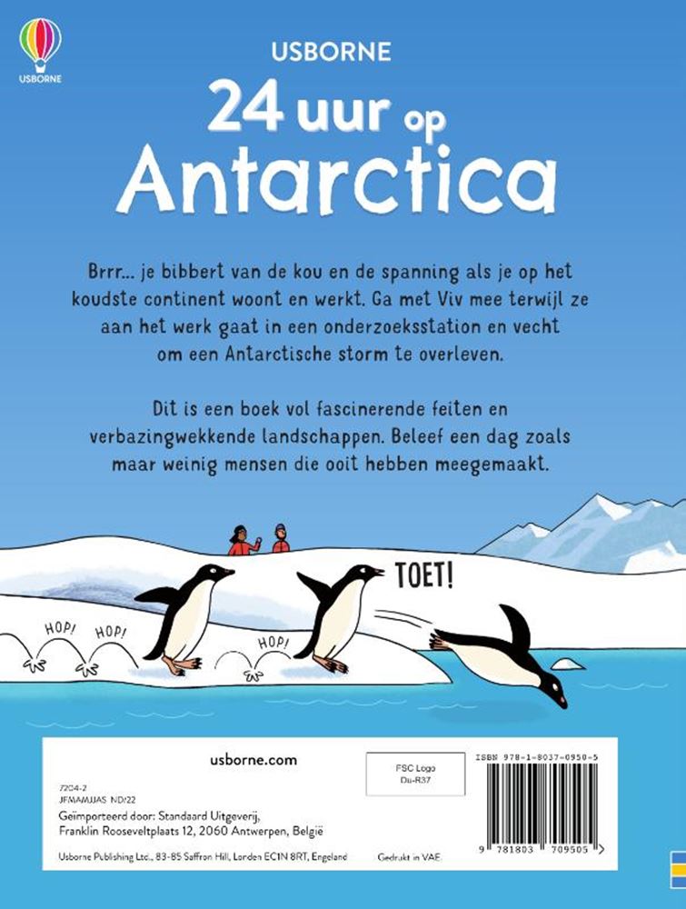 24 heures en Antarctique. PB. 7+