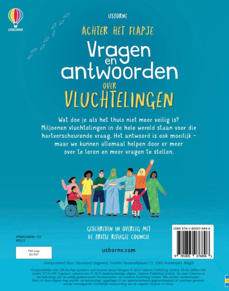 À propos des réfugiés. livre cartonné. 4+