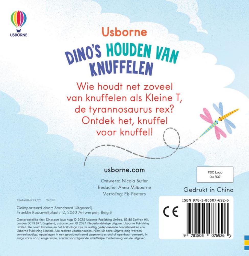 Les dinosaures adorent se faire des câlins 1+