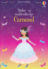 Autocollant de carnaval et livret d'habillage.