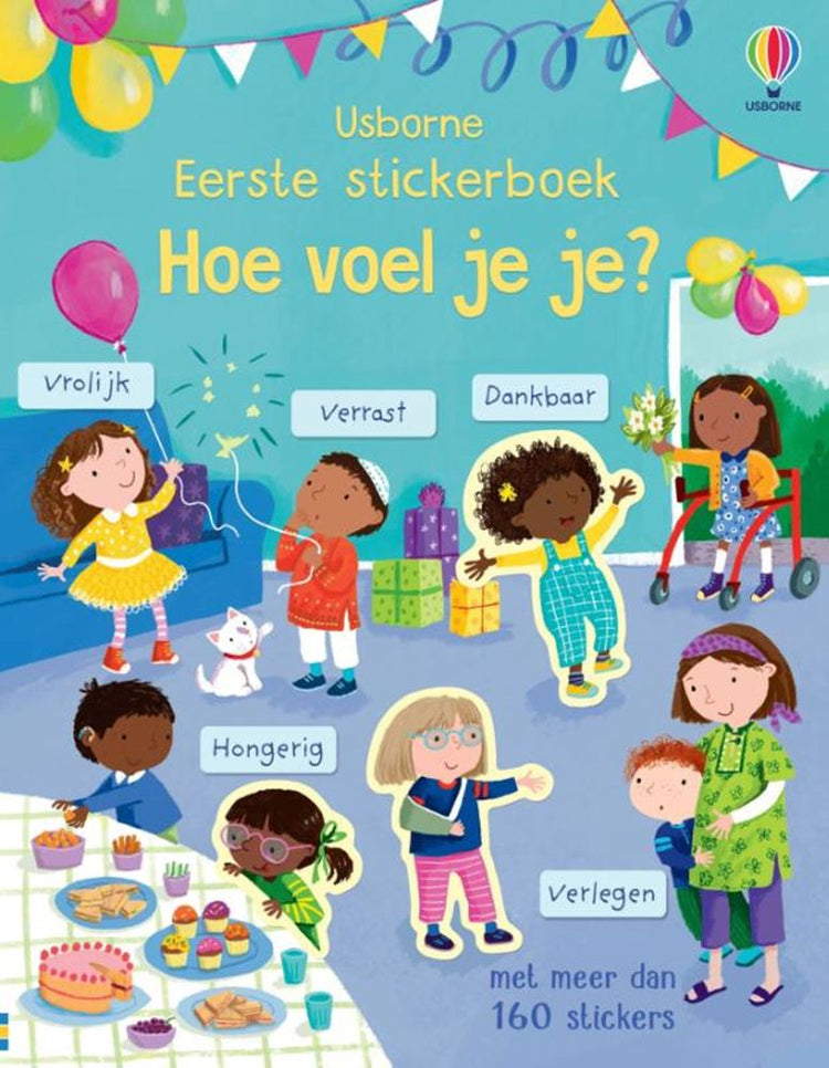 Mon premier livre d'autocollants : comment vous sentez-vous ?