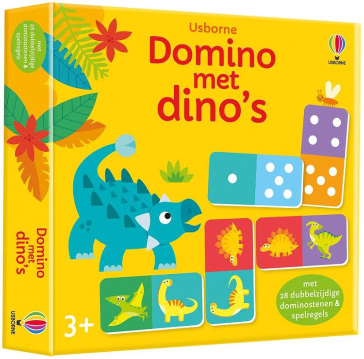 Domino avec des dinosaures. 3+