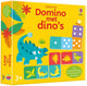 Domino avec des dinosaures. 3+