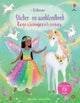Livre d'autocollants : licornes arc-en-ciel. 5+