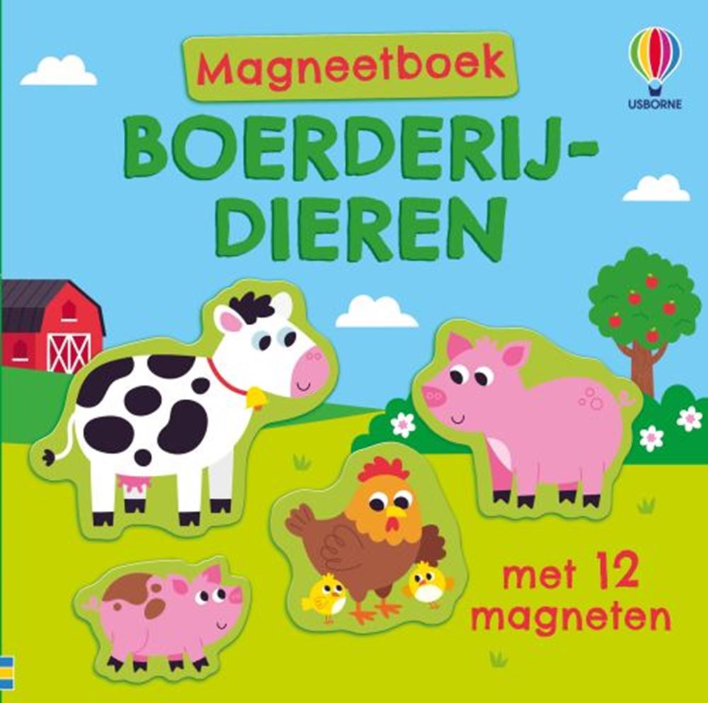 Livre magnétique animaux de la ferme 3+