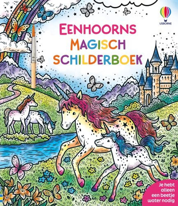 Livre de peinture magique licornes 5+