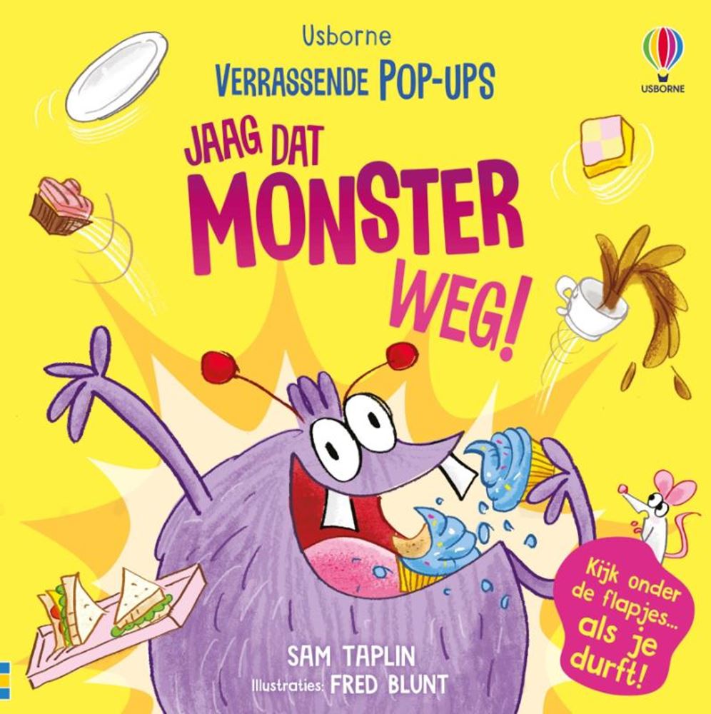 Chassez ce monstre ! livre pop-up. 3+