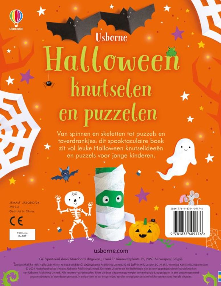 Halloween. fabriquer. 4+