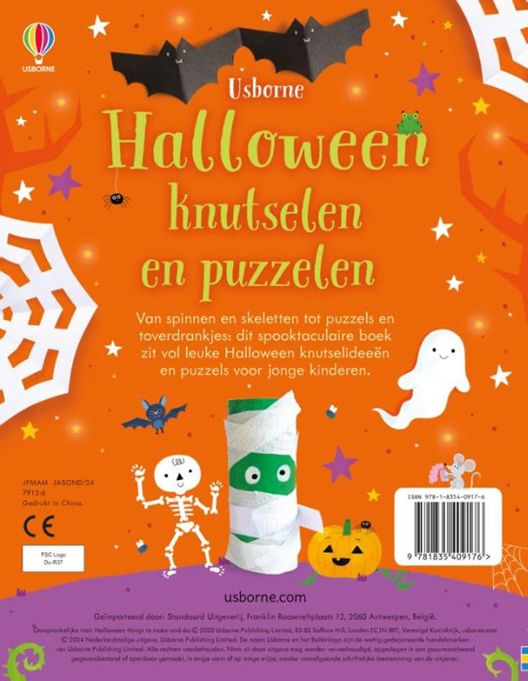 Halloween. fabriquer. 4+