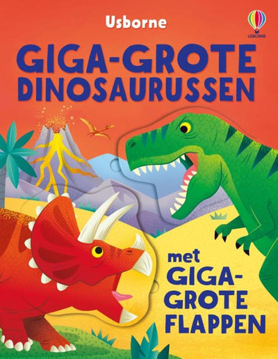 Livre les dinosaures Giga-Grote avec d'énormes volets