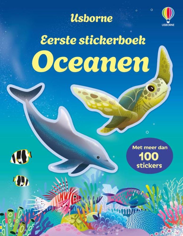 Livre d'autocollants : océans. 3+