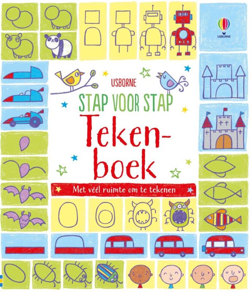 Livre de dessin étape par étape 4+