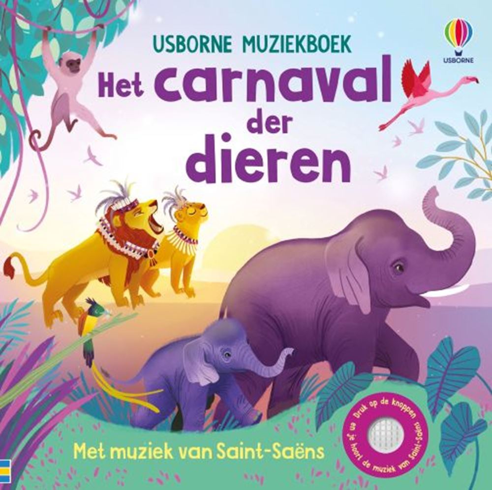 Livre sonore le carnaval des animaux 3+