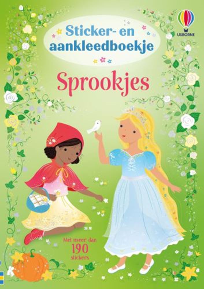 Livre d'autocollants contes de fées 4+