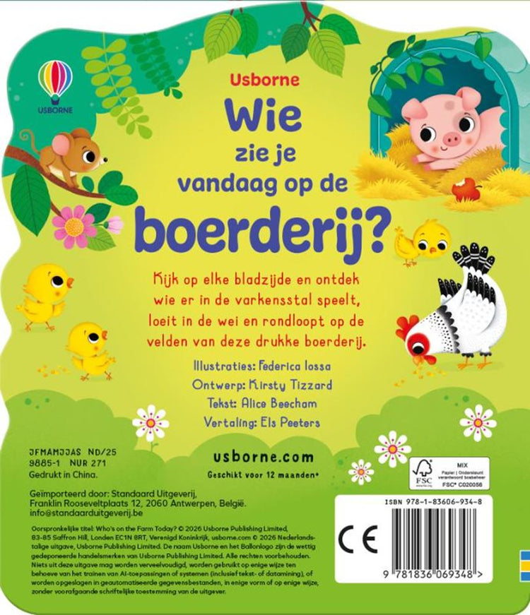 Qui vois-tu à la ferme aujourd’hui ? 1+