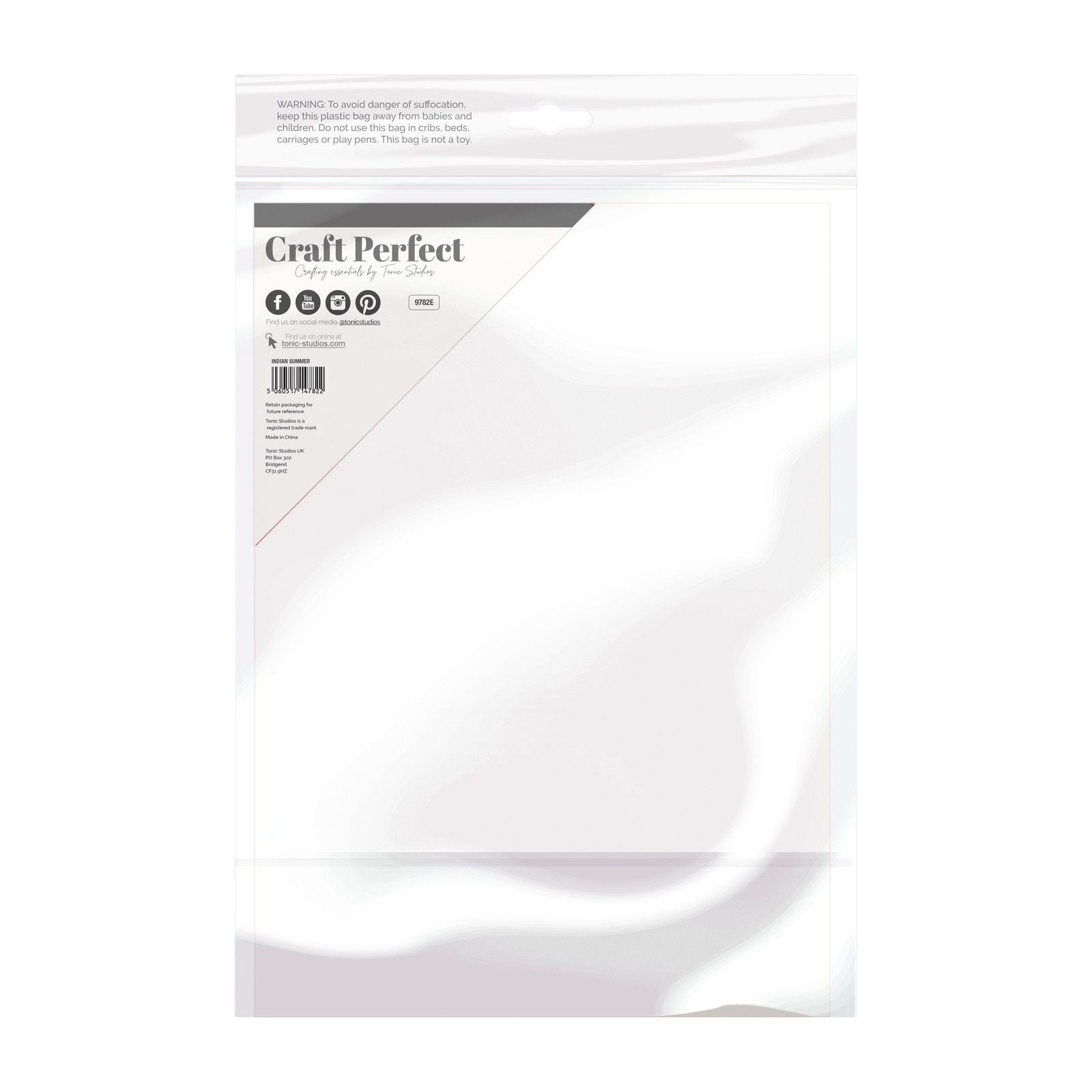 Craft perfect par Tonic Studios Craft Perfect • carte miroir irisée 250g été indien 5pcs