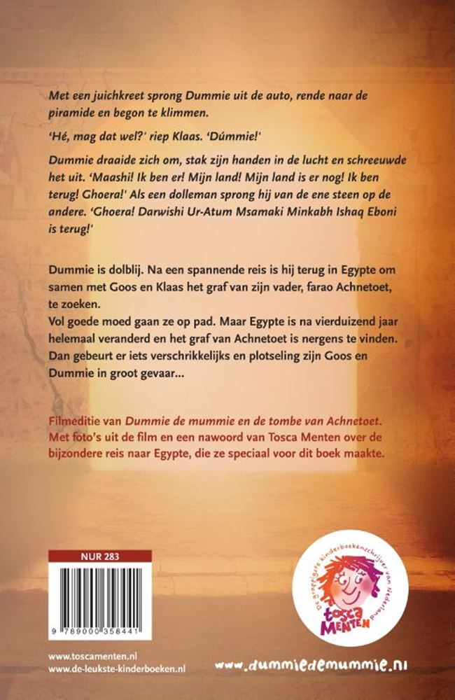 Dummie de mummie et la tombe d'Achneto