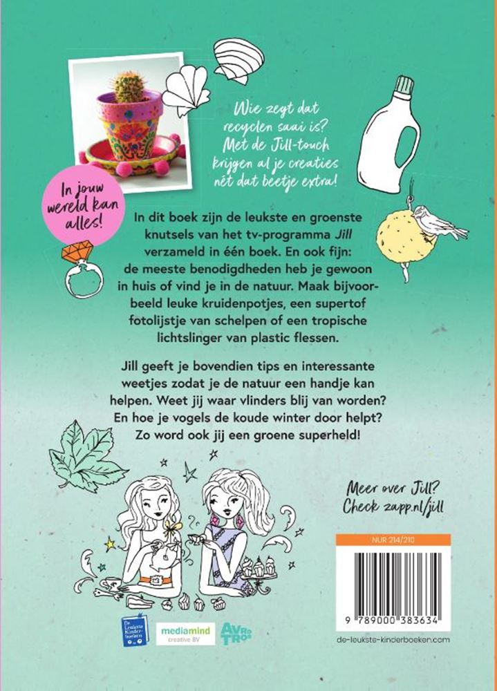 Le livre de bricolage de Jill. 6+