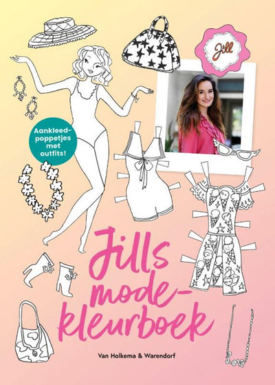 Livre de coloriage de mode de Jill 7+