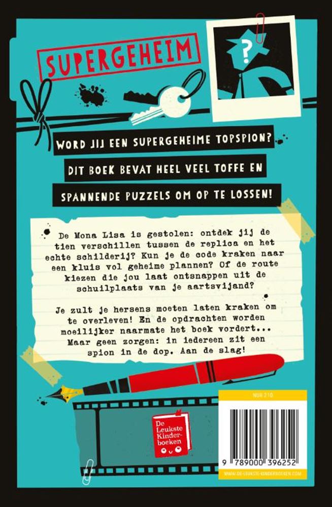 De Holkemawarendorf, le livre de puzzles d'espionnage super secret