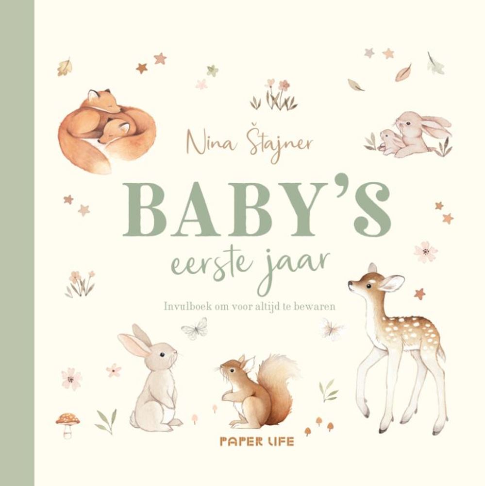 Paper life terra lannoo - la première année de bébé