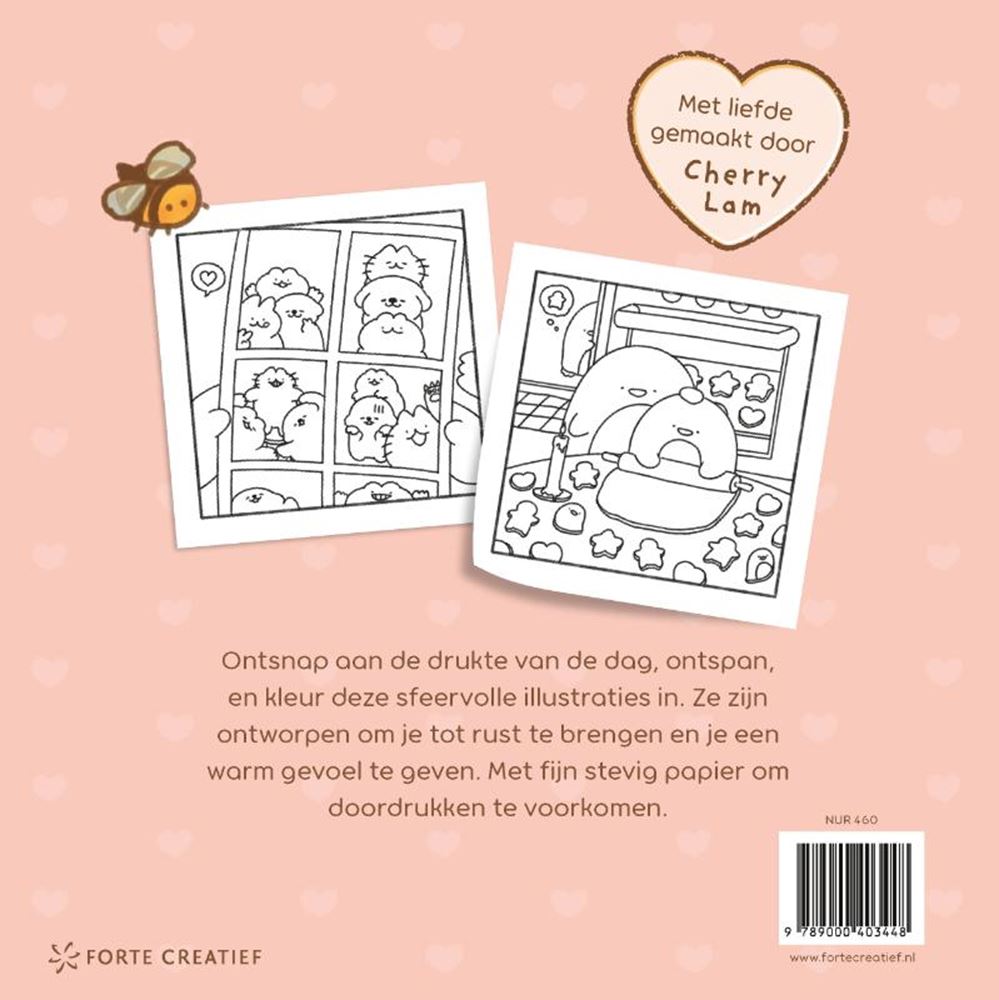 Livre de coloriage confortable calme -