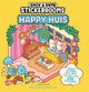 Livre d'autocollants confortable Happy House -