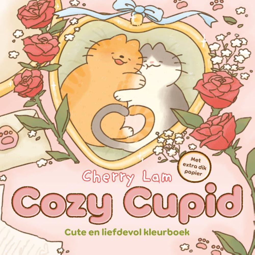Livre de coloriage confortable Cupidon -