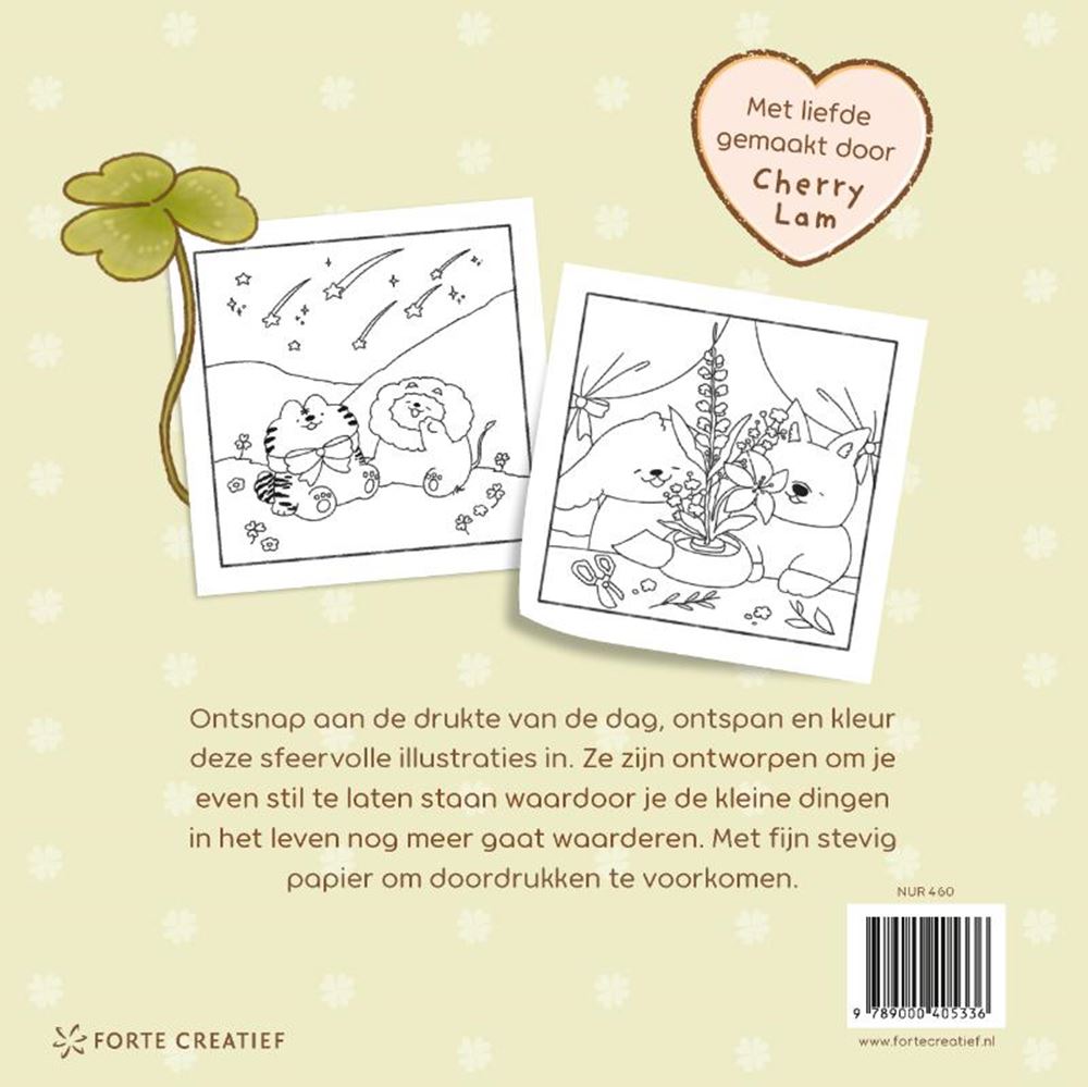Charme de livre de coloriage douillet -