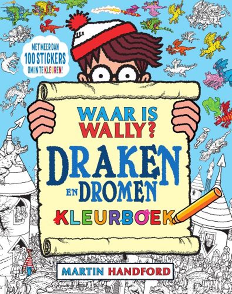Où est Wally? Livre de couleurs Dragons and Dreams