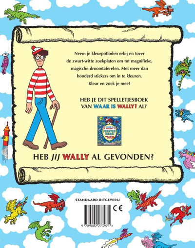 Où est Wally? Livre de couleurs Dragons and Dreams