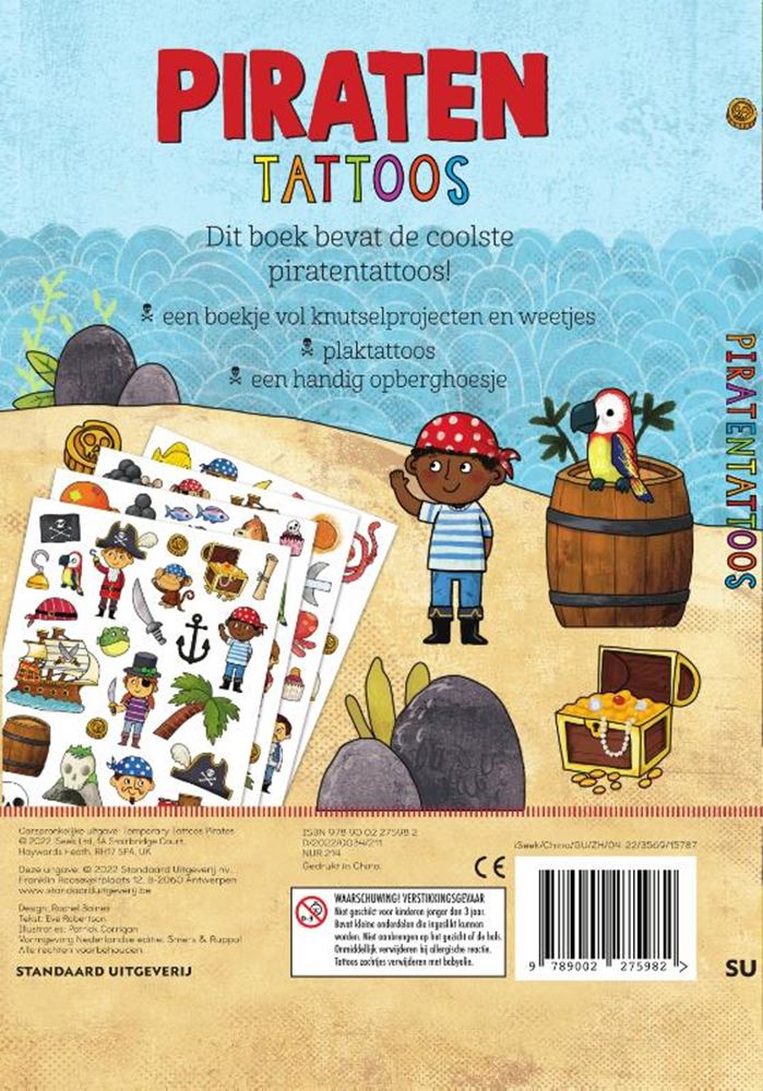 Wpg uitgevers tatouos piraten