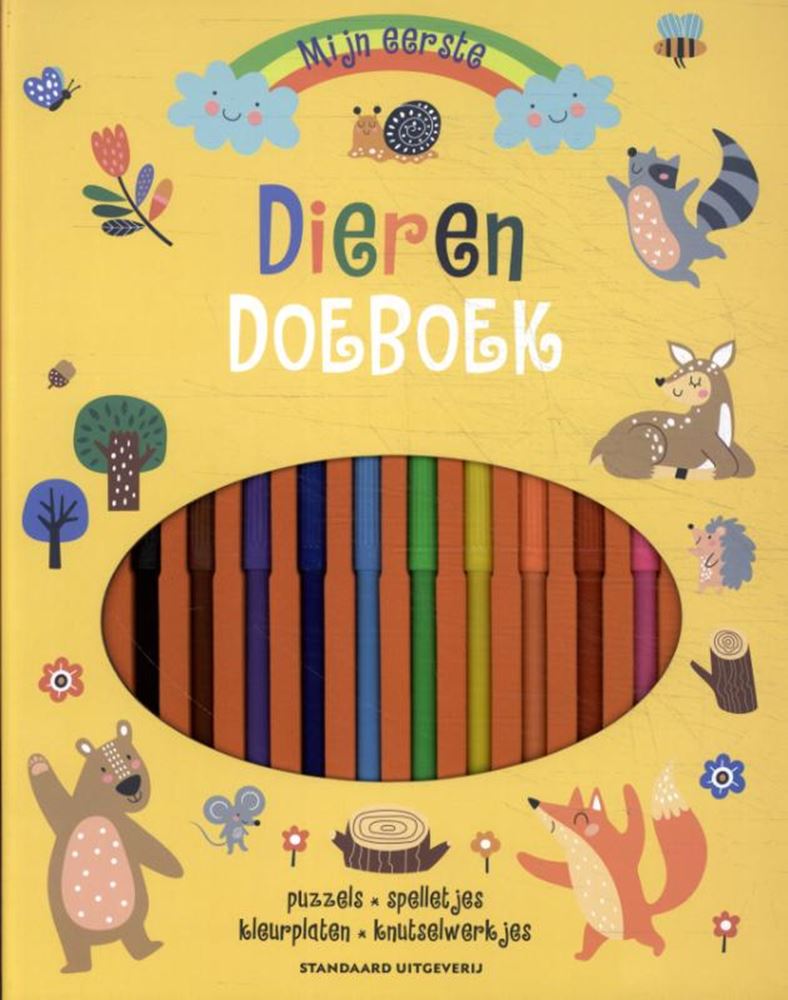 Mon premier livre d'activités sur les animaux. 4+
